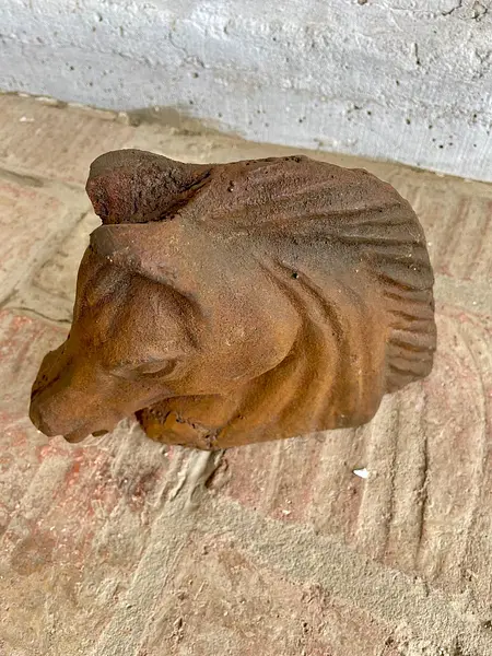 Cabeza De Caballo En Hierro Fundido - Colombia 2000