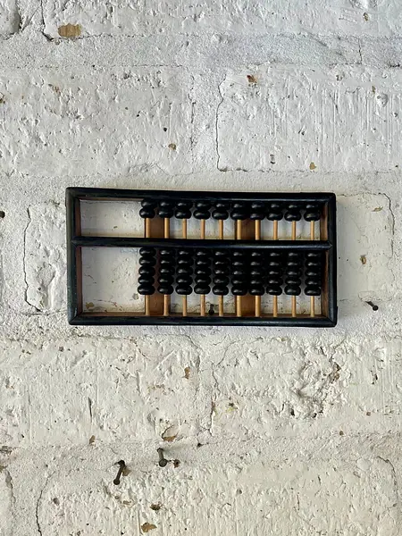 Ábaco Con 10 Columnas - China 1980