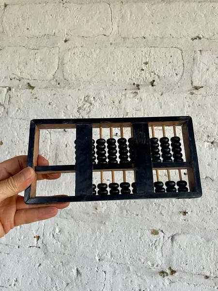 Ábaco Con 10 Columnas - China 1980