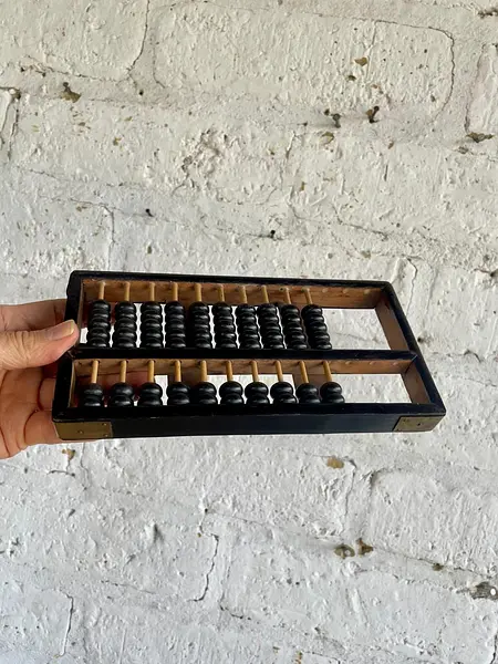 Ábaco Con 10 Columnas - China 1980