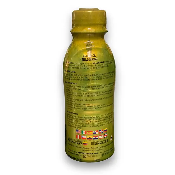 Ambientador Original Millonario Carblock