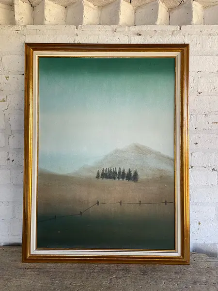 Óleo Fernando Montoya Romanowsky - Colombia 1980