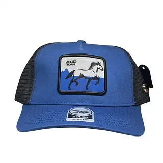 Gorra Caballista Azul