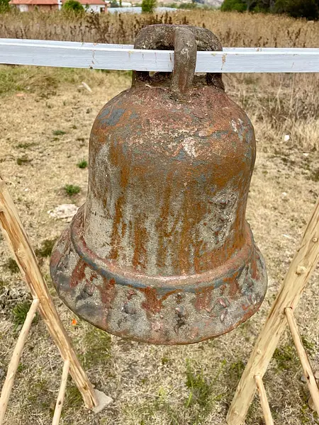 Campana Grande Antigua De Iglesia