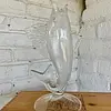 Jarrón De Vidrio Artesanal Con Forma De Pescado