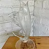 Jarrón De Vidrio Artesanal Con Forma De Pescado