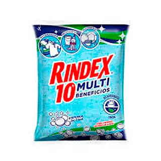 Detergente Rindex 10 Bicarbonato Limón Espum Multibeneficios