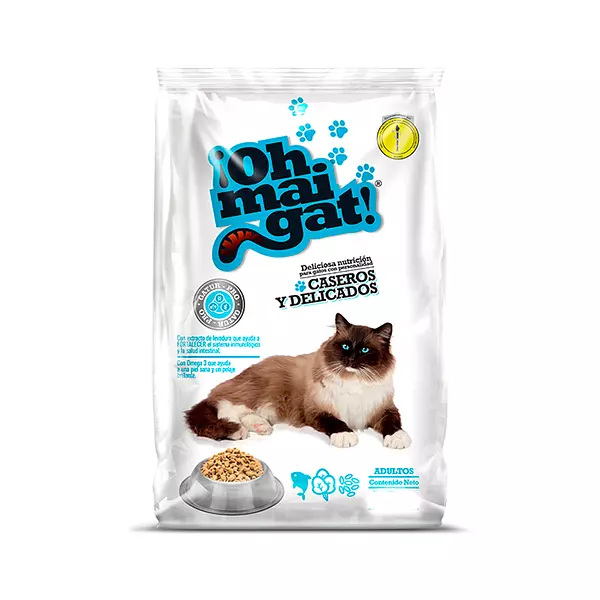 Purina para Gato Oh Mai Gat Adultos con Personalidad de Caseros y Delicados