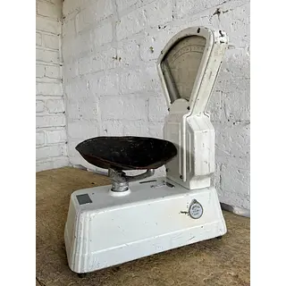 Báscula Antigua De Carnicería 3 Lb - U.S.A. 1930