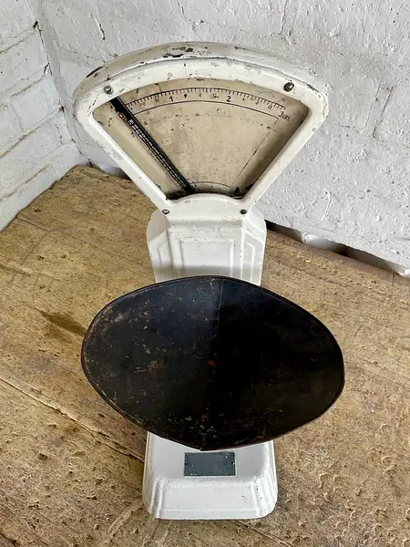 Báscula Antigua De Carnicería 3 Lb - U.S.A. 1930