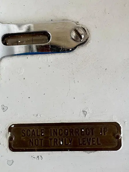 Báscula Antigua De Carnicería 3 Lb - U.S.A. 1930