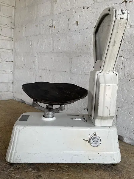 Báscula Antigua De Carnicería 3 Lb - U.S.A. 1930