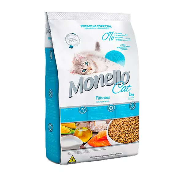 Purina para Gato Monello Gatitos Premium Especial con Vitamina C y E