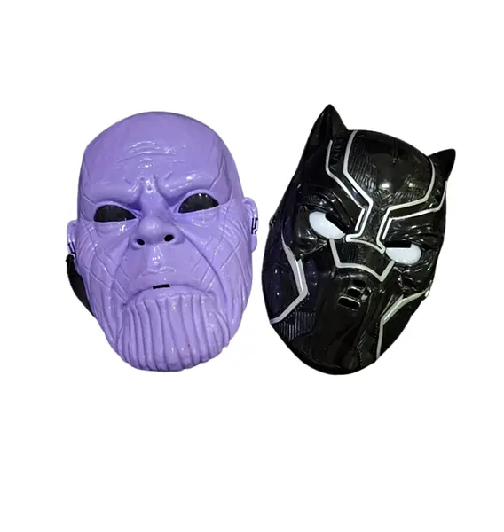 Mascara Personajes Heroes Marvel Luz