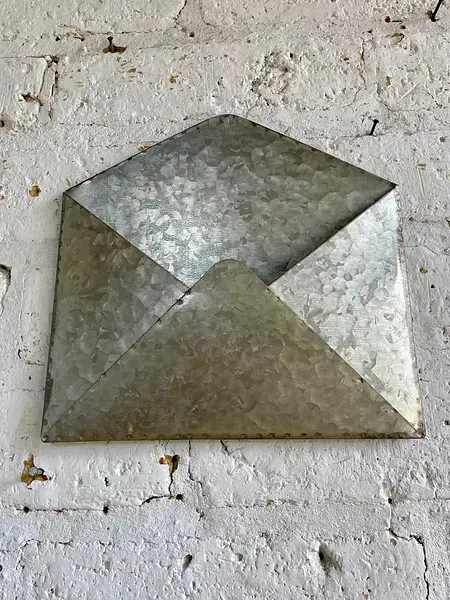 Buzón Sobre De Carta En Lámina Metálica