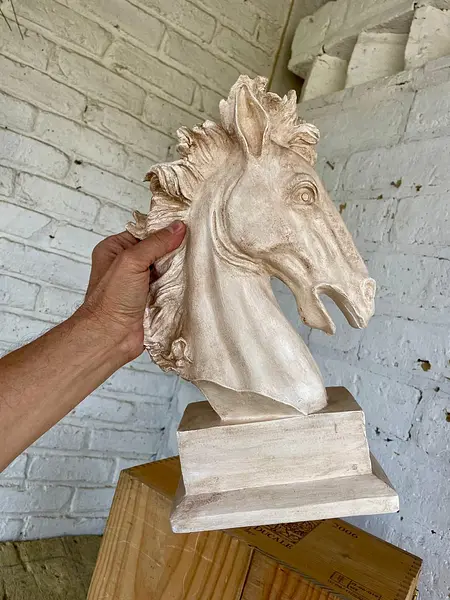 Cabeza De Caballo En Resina