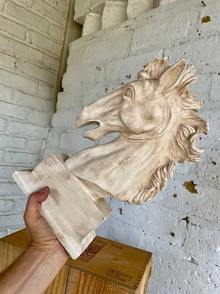 Cabeza De Caballo En Resina