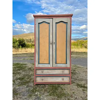 Ropero 2 Puertas 2 Cajones - Colombia 1930