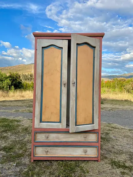 Ropero 2 Puertas 2 Cajones - Colombia 1930