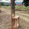 Espejo Recibidor Consola Madera Recuperada