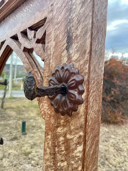 Espejo Recibidor Consola Madera Recuperada