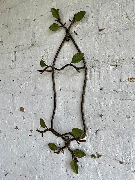 Soporte Metálico Con 2 Platos Bavaria - Alemania 1965