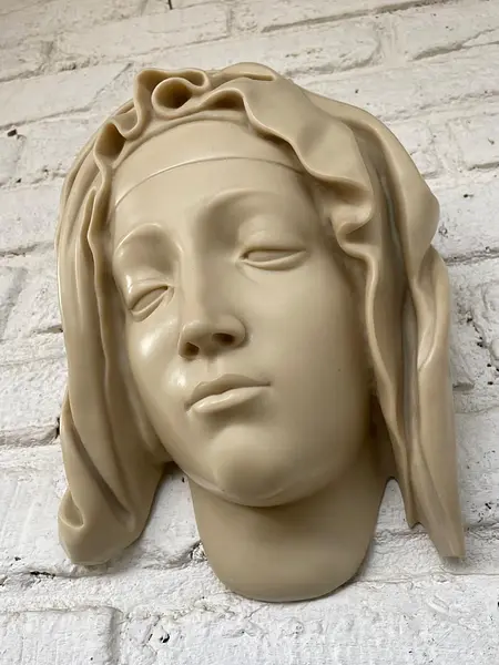 Cabeza Virgen María La Piedad - Mma Nueva York 1982