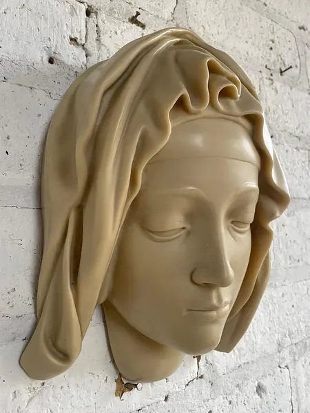 Cabeza Virgen María La Piedad - Mma Nueva York 1982