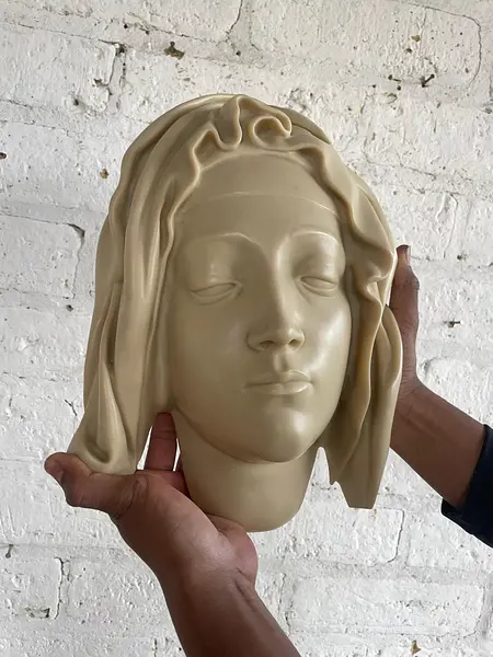 Cabeza Virgen María La Piedad - Mma Nueva York 1982