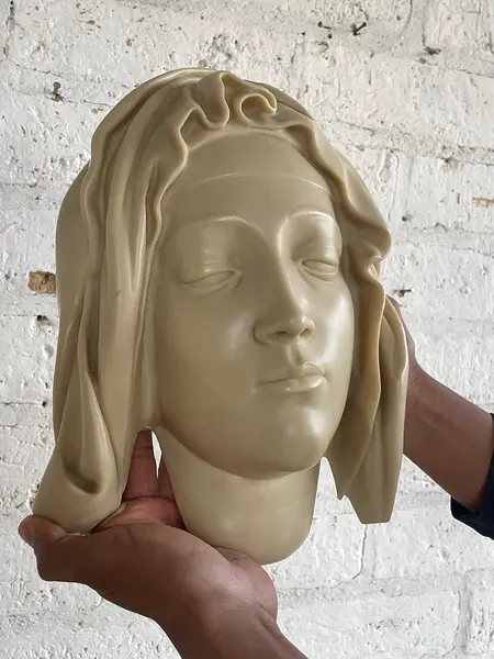 Cabeza Virgen María La Piedad - Mma Nueva York 1982