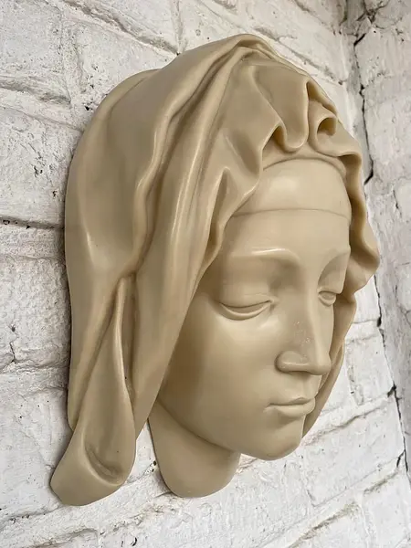 Cabeza Virgen María La Piedad - Mma Nueva York 1982