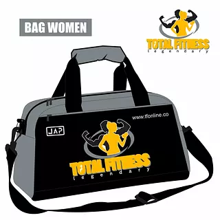 Bag para Dama Gris con Negro