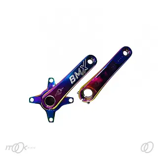 Bielas Para Bmx Tornasol / Bcd 104 175 Mm 655 Gr