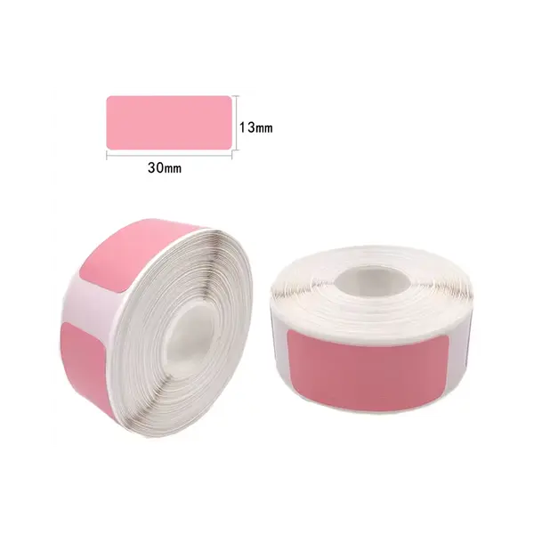 Sticker 12*40mm Cinta Adhesiva -Rosado
