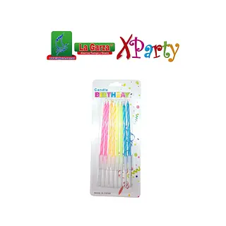 Velita Cumpleaños C/Base X 6 Unidades Sc-8005