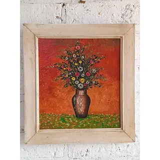 Óleo Original Sobre Madera