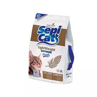 Arena para Gatos Sepicat Ligth Weight Extreme Fresh