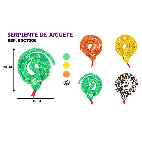 Peluche De Serpiente