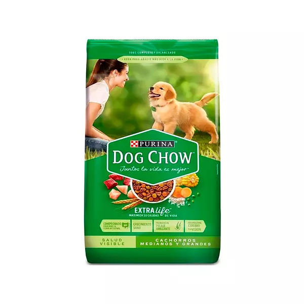 Purina para Perros Cachorros Medianos y Grandes Dog Chow