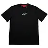 Camiseta Negra Talla L Con Estampado Hugo Alto Relieve