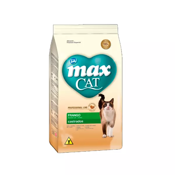 Purina Max Cat con Sabor A Pollo para Gatos Castrados