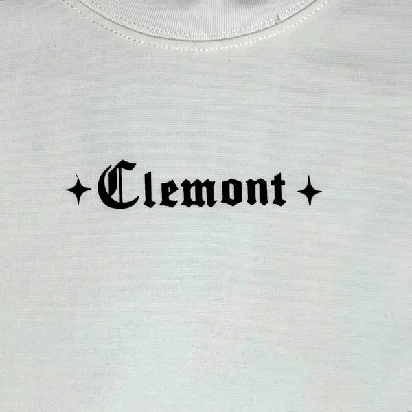 Camiseta Blanca Talla Xl Con Estampado Clemont
