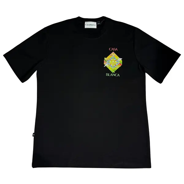 Camiseta Negra Talla Xl Con Estampado Casablanca