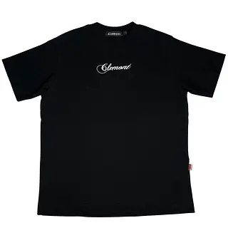 Camiseta Negra Talla L Con Estampado Ángel Blanco