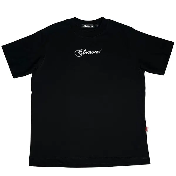 Camiseta Negra Talla L Con Estampado Ángel Blanco