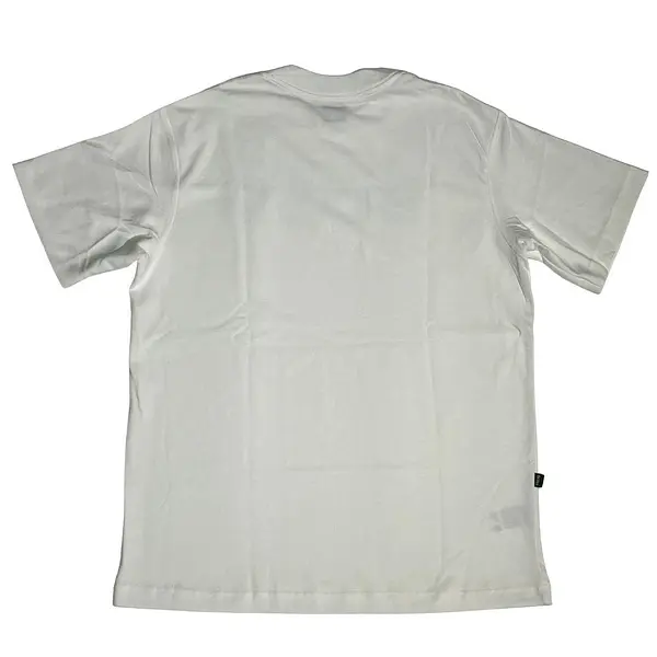 Camiseta Blanca Talla M Con Estampado Boss