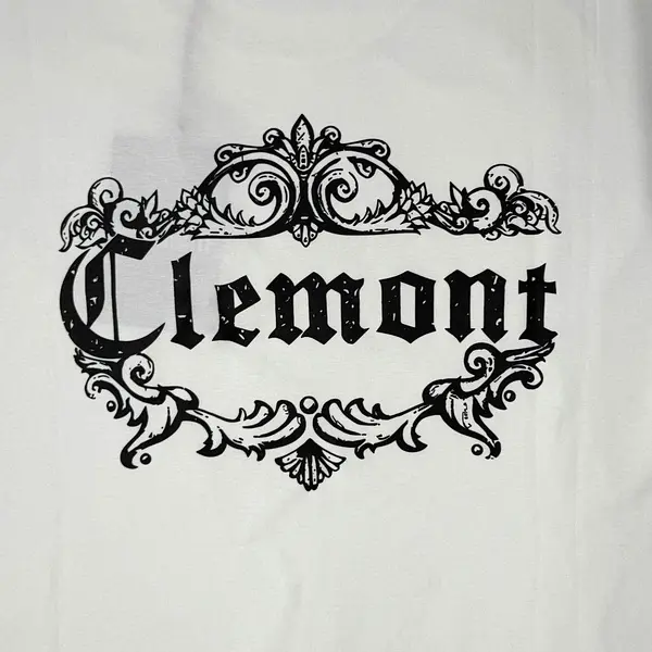 Camiseta Blanca Talla M Con Estampado Clemont Lineart