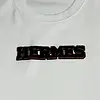 Camiseta Blanca Talla M Con Logo Hermes Afelpado
