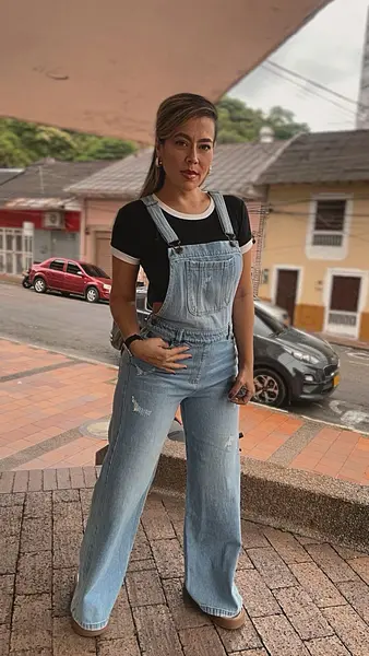 Bragas De Jean Claro Para Mujer Con Bolsillo Frontal Y Ti