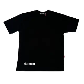 Camiseta Negra Talla Xxl Con Estampado Clemont